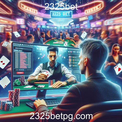 Descubra o Poker Online no 2325bet: A Emoção ao seu Alcance